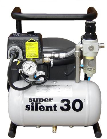 Silentaire Super Silent 30-TC Silent Runnig Airbrush Compressor
