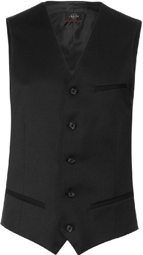 Greiff Größe 64 Corporate Wear Basic Herren Weste Comfort Fit Schwarz Modell 1225