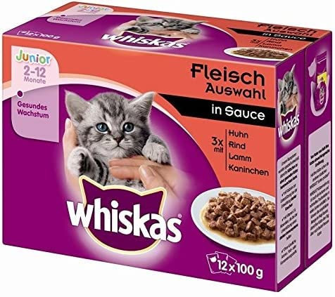 Whiskas Portionsbeutel Multipack Junior Fleischau