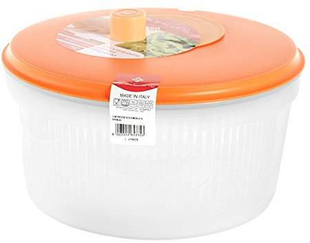 Home 8003512653353 Centrifugeuse Salade, 26 cm, Orange, 25 x 25 x 16 cm