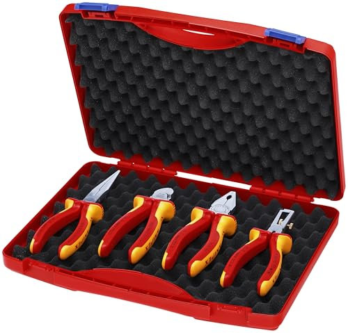 KNIPEX 00 20 15 4-Piece 1,000V Insulated Tool Set