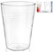 Officine Standard Vd600891 Loft Set 4 Bicchieri A Base Conica, capacità 43 Cl