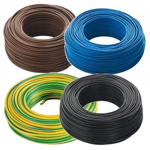 CAVO ELETTRICO UNIPOLARE CORDINA N07V-K SEZIONE 1 X 1.5 100 METRI (GIALLO VERDE)