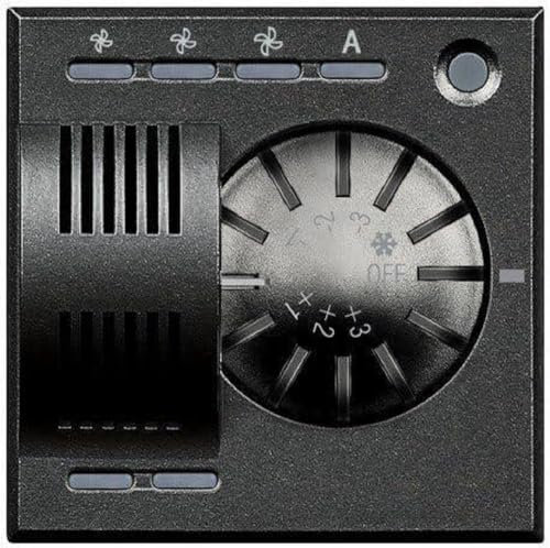 Legrand HS4692FAN Fan Coil Thermostat anthrazAnt