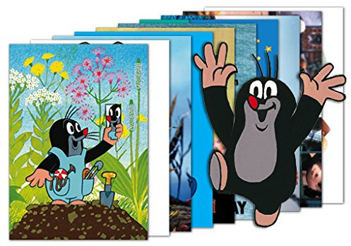 modern times Postkarten MIX aus 10 Karten Der kleine Maulwurf - Motiv: Freundschaft - Anlass: Grüße, Geburtstag - Künstler/Verlag: DER KLEINE MAULWURF-Motive – MIX SET Nr. 1 ohne deutschen Text!