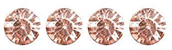 MontCherry Brand Rose Gold Stud Crystal Diamante Wedding Bridal Prom 10 Hair Pins by Trendz