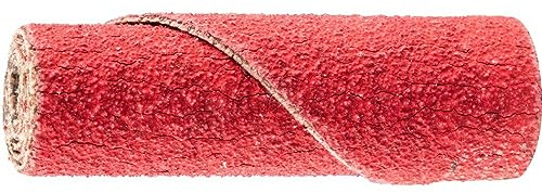 PFERD 803448 Poliroll Schleifrollen PR, Polico Schleifkonen PCO, Ausführung Keramikkorn Co-Cool, Zylindrische Form, 120 Korngröße, 12mm x 35mm, 50 Stück