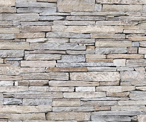 Eurographics Stacked Stones 50x60 ESG-Küchenspritzschutz, Glas, Mehrfarbig, 60 x 50 x 0,5 cm