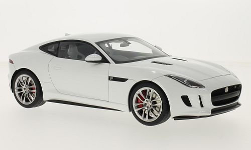 Jaguar F-Type R Coupe, weiss, RHD, 2015, Modellauto, Fertigmodell, AUTOart 1:18