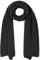 McBURN Britta Zopfstrickschal Schal Strickschal Damenschal Winterschal Wollschal für Damen Norwegerschal Winterschal Herbst Winter (One Size - schwarz)