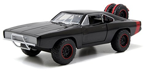 Jada Toys Fast & Furious Dodge Charger Off-Road Die-Cast Car – 1:24 Scale, Highly Detailed Fast & Furious Movie Replica, Collectible Model, for Ages 8+