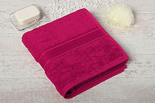 PremiumShop321 Restposten Doppelpack Duschtuch 70x140 cm Serie Exclusiv 600g/m² (Azalee)