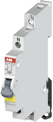 ABB E211X-25-10 Ausschalter 25 A 250/400 V AC 2CCA703101R0001 | 1 Schließer 0 Öffner 0 Wechsler