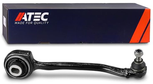 ATEC Germany 1x Querlenker Vorderachse, vorne unten rechts mit Lagerbuchse und Traggelenk Kompatibel mit MERCEDES C-Klasse (W203) (CL203) (S203), CLC-Klasse (CL203), CLK (C209) (A209), SLK (R171)