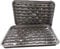 Ingbertson 25 Stück Grillschalen aus Aluminium, eckig, 34 x 23 x 2,5 cm