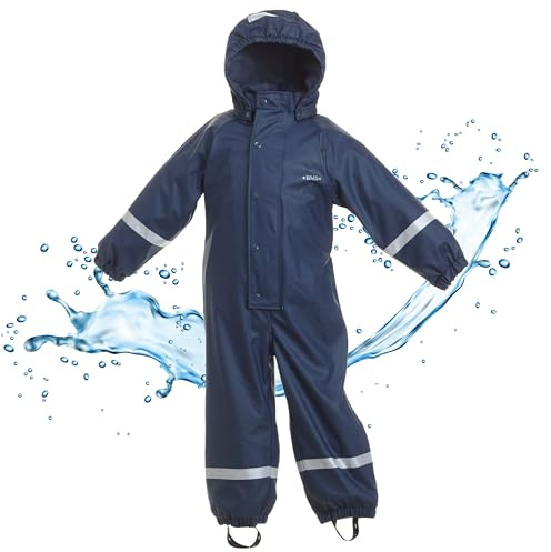 BMS Softskin Buddelanzug Räuberwald, Marine, Größe 110