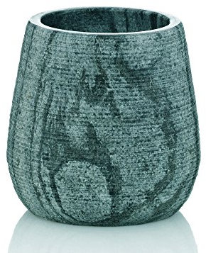 Kela Bathroom Tumbler Cup/Toothbrush Holder Cosmos Collection, Marble Grey