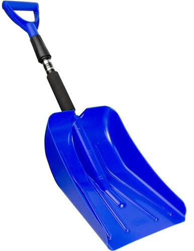 SubZero 17211 Auto Emergency Snow Shovel with Extendable Handle (Colors may vary)