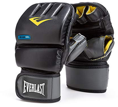 Everlast EverGel Wristwrap Heavy Bag Handschuhe (Large/X-Large), Schwarz