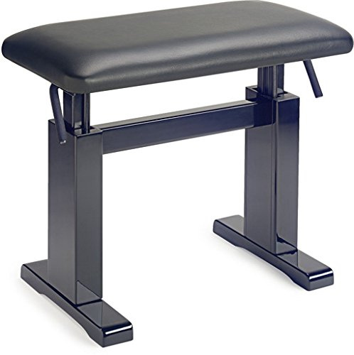 STAGG BLACK BENCH PBH 780 BKP LBK Tasteninstrumenten-Zubehör Keyboard- & Klavierbänke