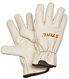 Stihl 0000 884 1193 Arbeitshandschuhe, Leder, original von Stihl, Größe M