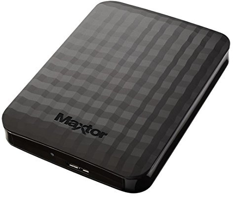 Maxtor STSHX-M101TCBM Disque Dur Externe 1 To USB 3.0 Noir