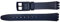 New 12mm (15mm) Sized Replacement Resin Strap Compatible for Swatch® Watch - Black
