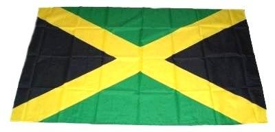 Fahne/Stockflagge Jamaika 30 x 45 cm Flagge