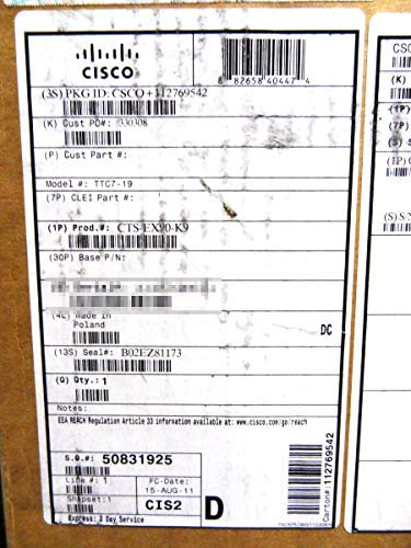Cisco EX90 Videokonferenzsystem (LCD-Display, 2,1 MP Kamera, 1080p)
