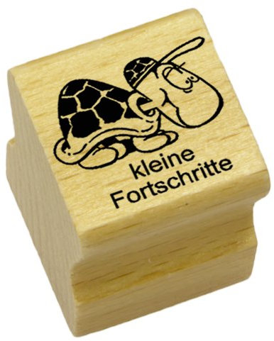 Elbi Lehrerstempel: kleine Fortschritte aus Holz - K15/1
