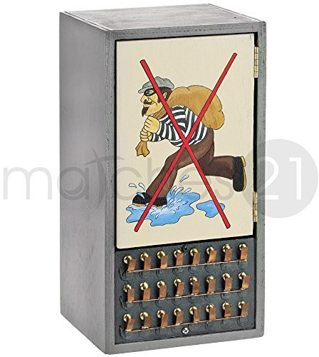 matches21 HOME & HOBBY Geheimcode-Tresor DIY Holz Bastelset für Kinder ab 12 Jahren Bausatz Werkset