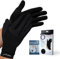 Von Ärzten Entworfen, Arthrose Handschuhe mit Kupfer, Kompressionhandschuhe für Frauen und Männer, Vollfingerhandschuh für Arthritis, Schmerzlinderung und Wärme, Schwarz, L