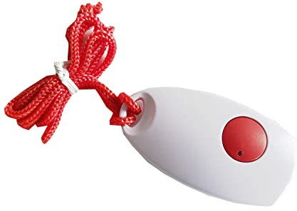 Heidemann Funk-Notfallsender HX Mini (ideal für häusliche Pflege, Notfallknopf für Senioren, kompatibel mit HX-Geräten, inkl. Halteband, Funkklingel) 70370
