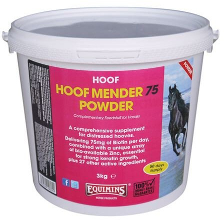 Equimins EQS0167 Hoof Mender 75 Powder - Clear, 3 kg