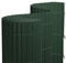 jarolift Canisse en PVC Standard Brise Vue pour Jardin Balcon Terrasse Habillage De Balcon Clôture, 80 x 300 cm, (H x B), Vert