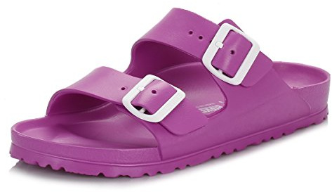 Birkenstock 129483 Classic Arizona Eva, Unisex Erwachsene Clogs , Pink - Pink (Rose) - Größe: 40 EU