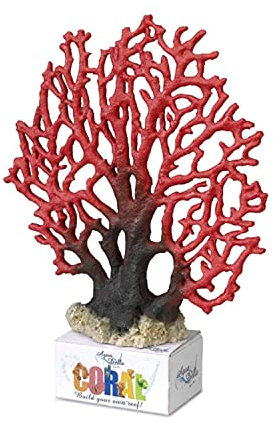 Europet Bernina 234-426401 Aquariumdekoration Aqua Della Coral-Module Koralle, rot, 23.5 x 19.5 x 5.5 cm