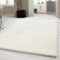 Carpetsale24 Shaggy Hochflor Teppich, 240x340 cm, Creme, weich, flauschig, modern, einfarbig, Für großzügige Wohnräume, für Wohnzimmer Schlafzimmer Flur