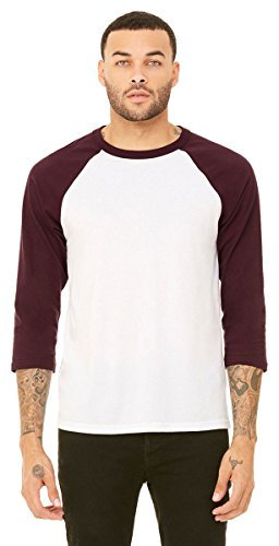 Unisex 3 / 4 Sleeve Baseball T-Shirt