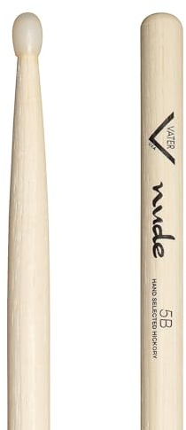 Vater Drumsticks VHN5BN - 5B Nude Series - Oval Nylon Tip