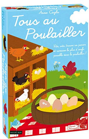 SWEET NOVEMBER ESWTOUPO Gesellschaftsspiel für alle Hühnerstall