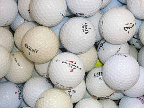 50 gebrauchte Golfbälle (Lakeballs, Markenbälle)