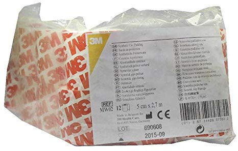 POLSTERWATTE Binde 5 cmx2,7 m Rolle MW02 12 St