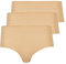 Nina von C. Secret Taillenslip 3er Pack Größe 40, Farbe caramel