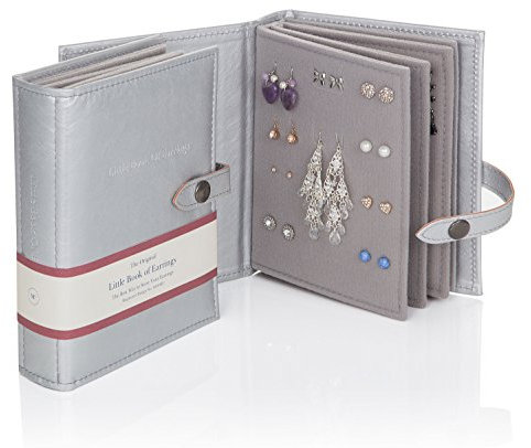 Little Book of Earrings Storage - Silver