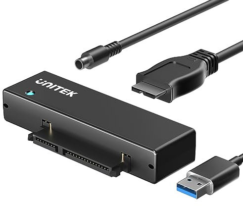 Unitek USB to SATA Adapter - SATA Hard Drive to USB 3.0 Converter for Universal 2.5/3.5