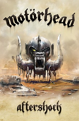 Motorhead Bandiera in tessuto Aftershock 66 x 105 cm