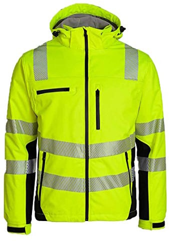 ASATEX Prevent Trendline Softshelljacke PTW-SP, gelb/schwarz, Gr. L