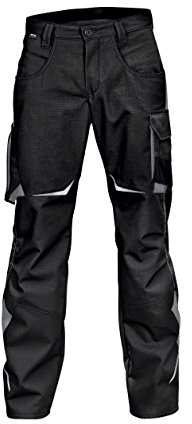 KÜBLER Workwear | Pulsschlag Arbeitshose | schwarz/anthrazit | Größe 58