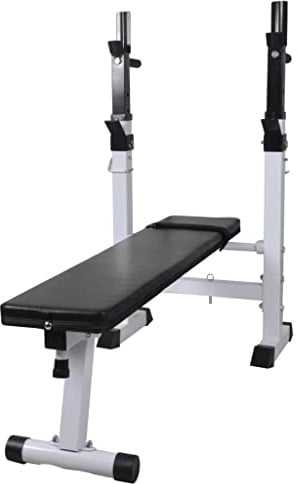 vidaXL Hantelbank mit Ablage Fitness Kraftstation Trainingsbank Fitnessstation